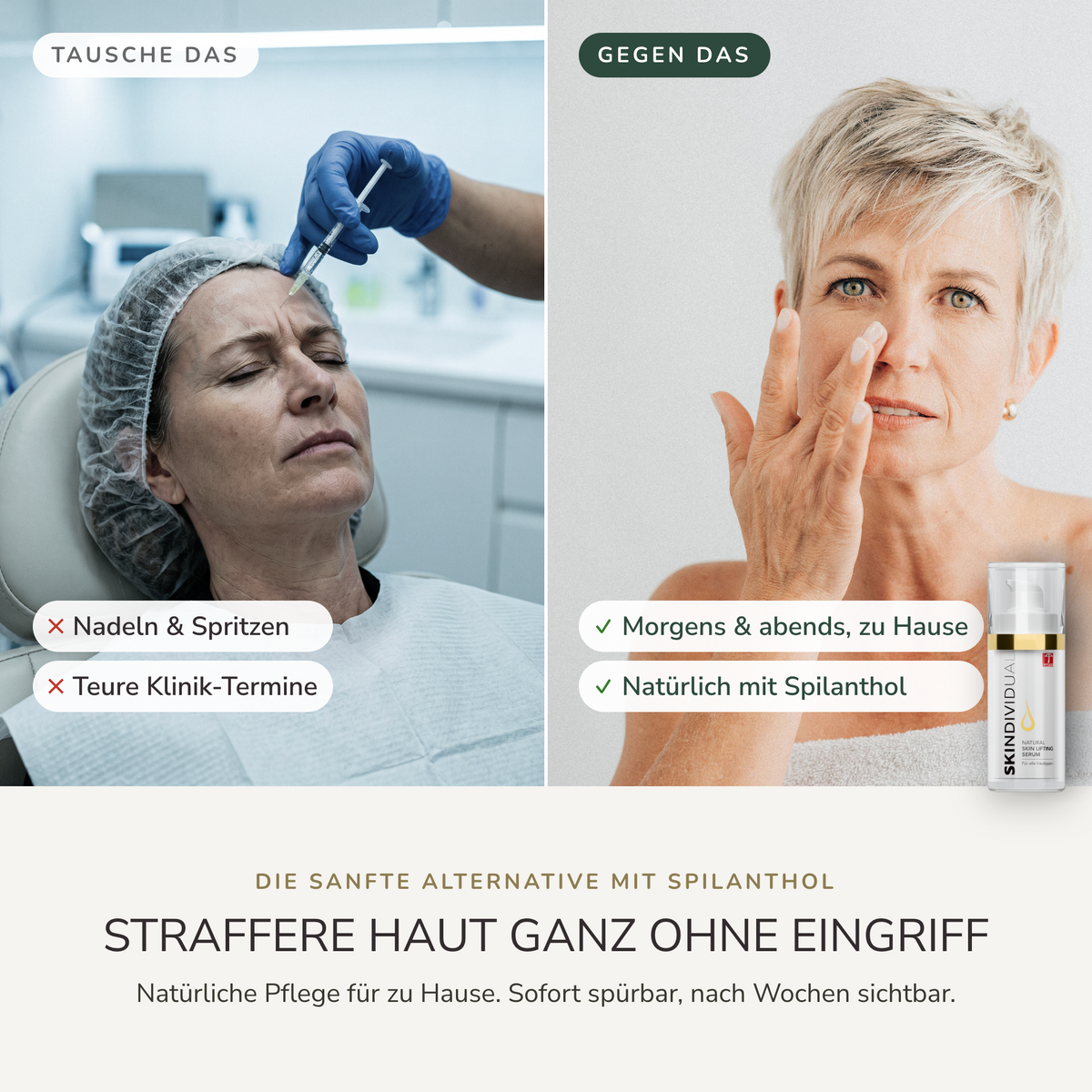 Naturalne serum liftingujące do skóry | 30 ml