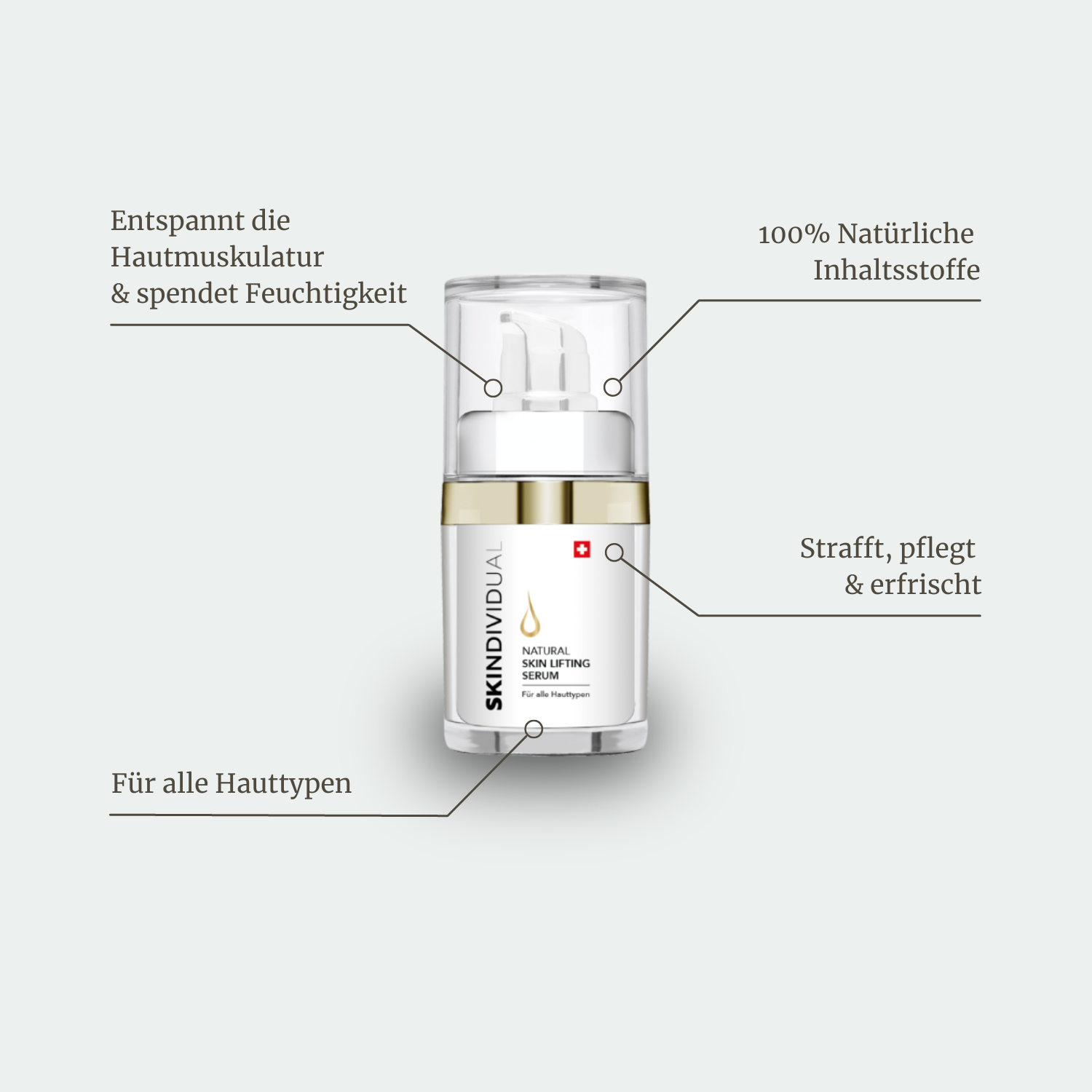 Sérum lifting naturel pour la peau | 15 ml